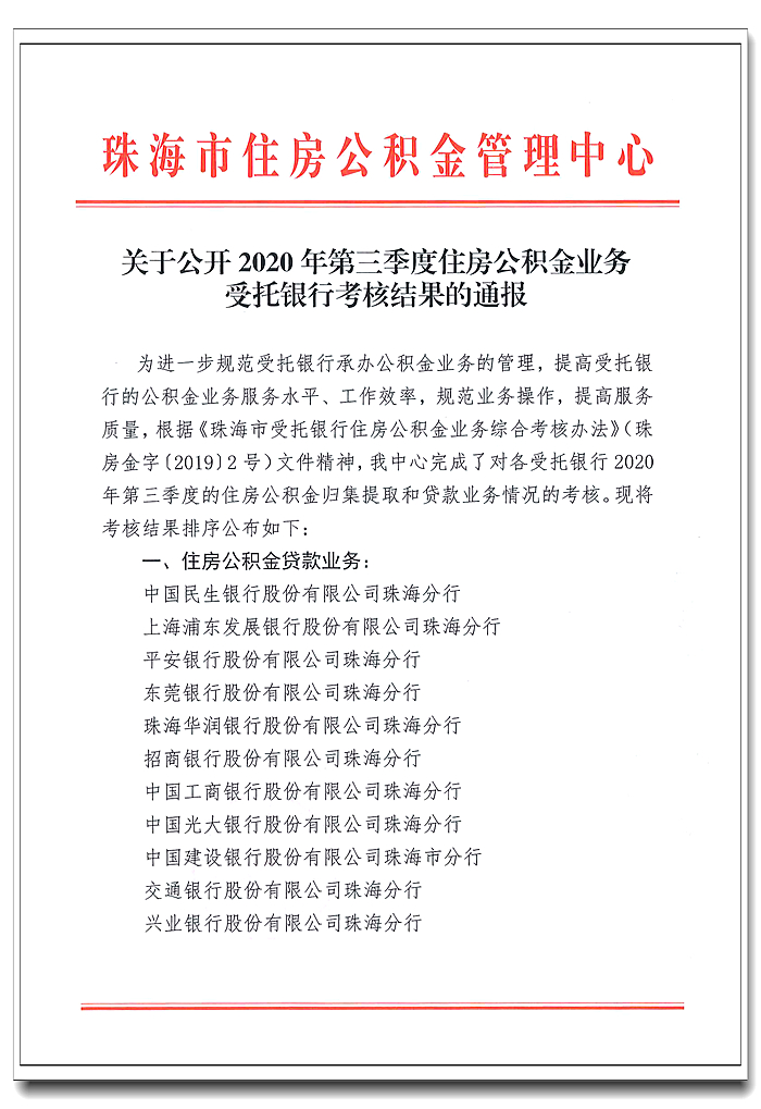 关于公开2020年第三季度住房365备用主页器_365365bet官_beat365在线官网业务受托银行考核结果的通报1.jpg